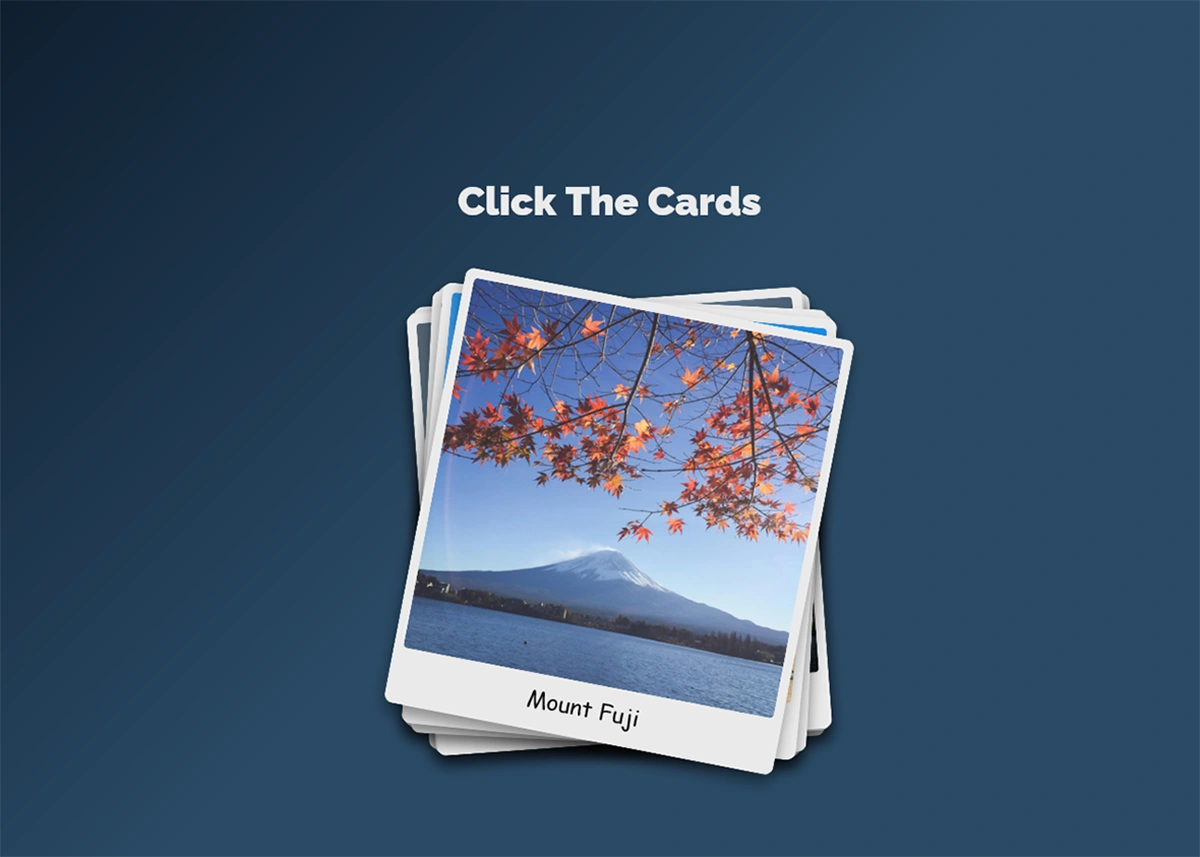 Stacked Cards